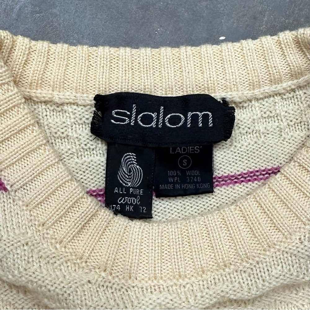 Slalom Fine Wool Textured Stripe Sweater - Picture 5 of 8